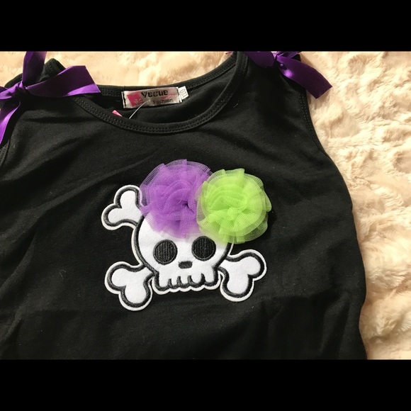 50% markdown NWT Skull Halloween Tutu Boutique - Picture 7 of 8
